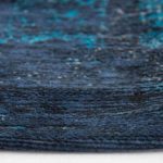 Louis De Poortere tapete LX 8254 Fading World Medaillon Blue Night side