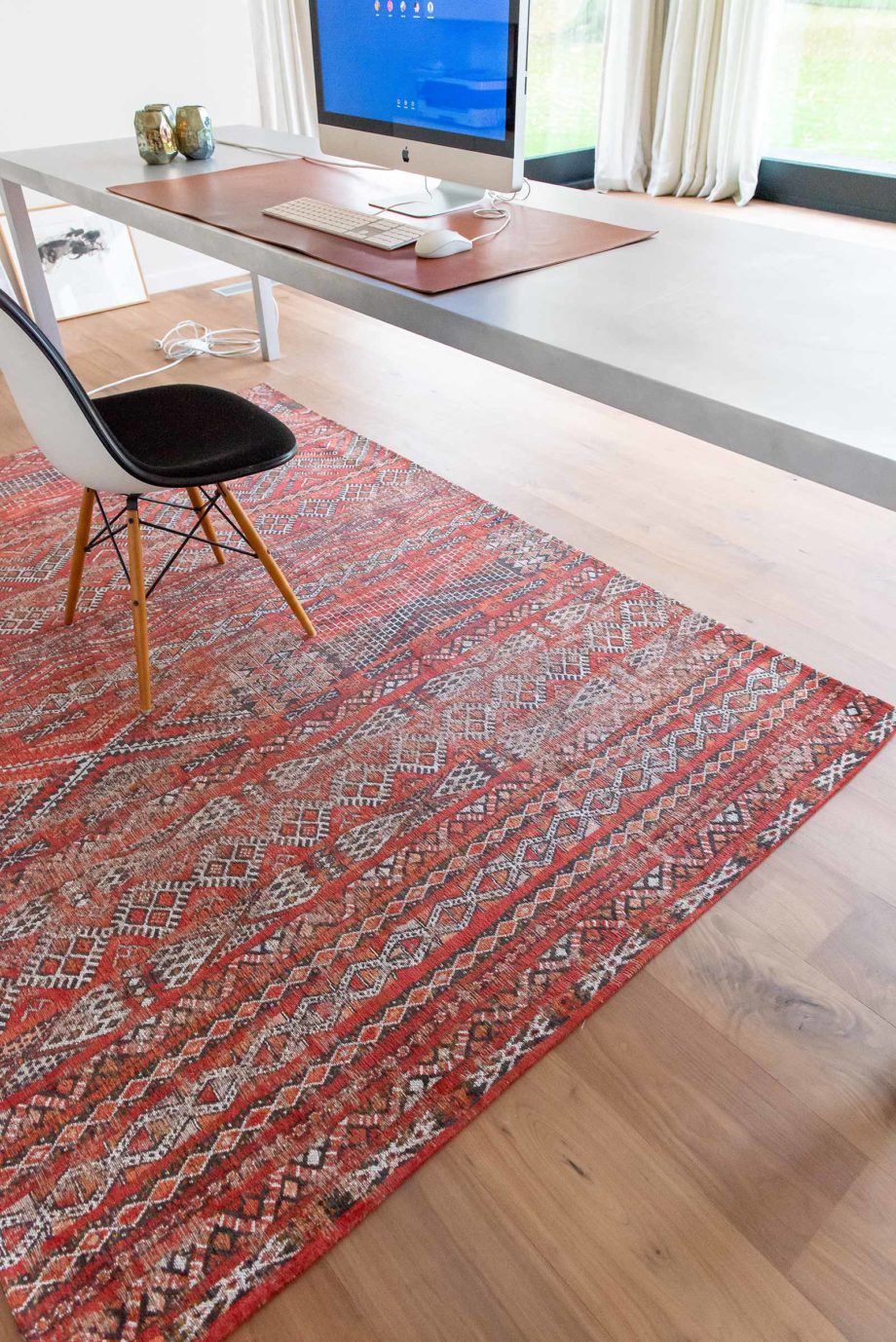 Louis De Poortere tapete LX 9115 Antiquarian Kilim Fez Red interior 2