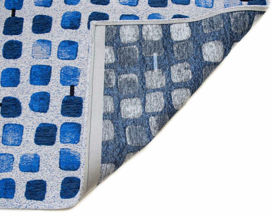 Louis De Poortere tapete Craft Cobblestone 9348 Amparo Blues back