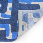 Louis De Poortere tapete Craft Kuba 9336 Ultramarine back