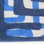 Louis De Poortere tapete Craft Kuba 9336 Ultramarine corner