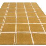 Asiatic tapete Albany Grid Gold 1 3D