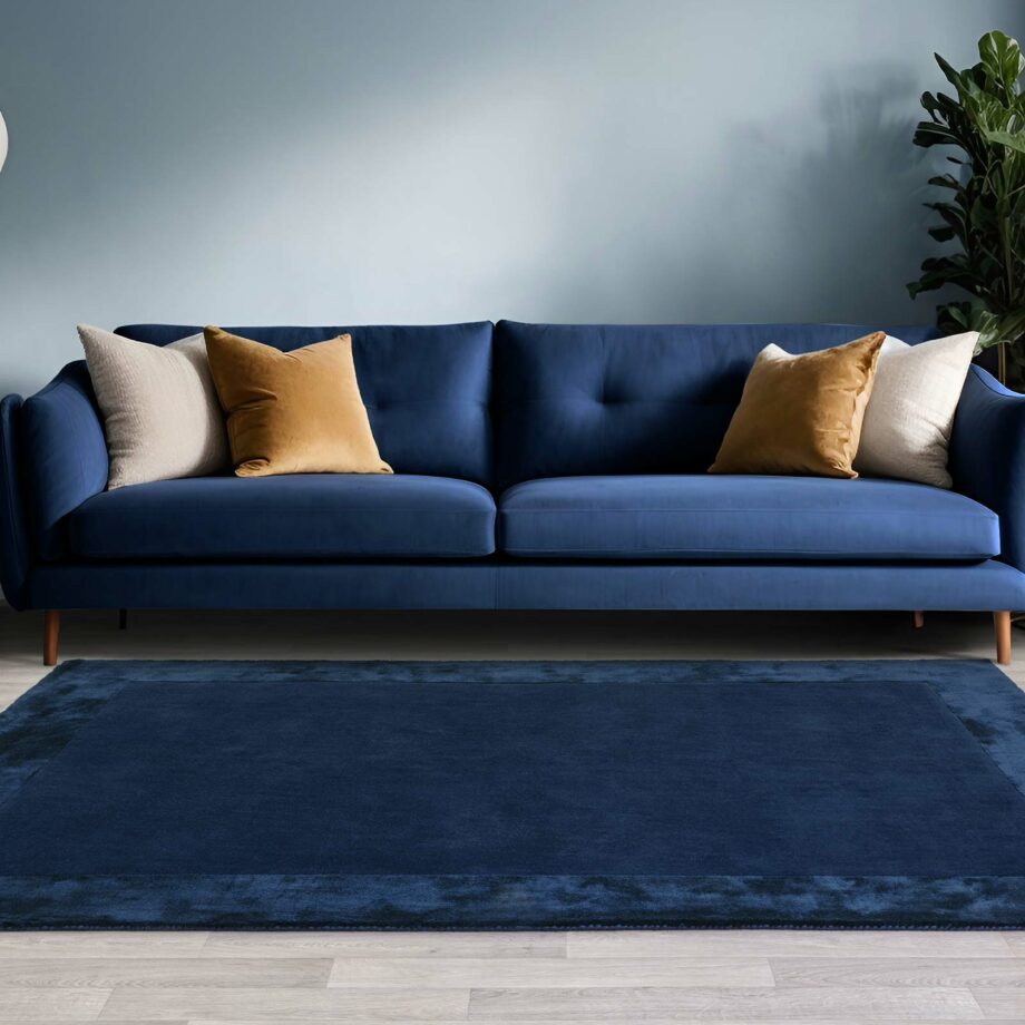 Asiatic tapete Ascot Navy interior