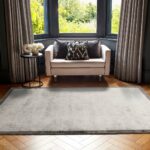 Asiatic tapete Blade Border 08 Silver Grey interior