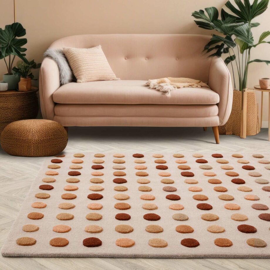 Asiatic tapete Dotty Earth interior new square