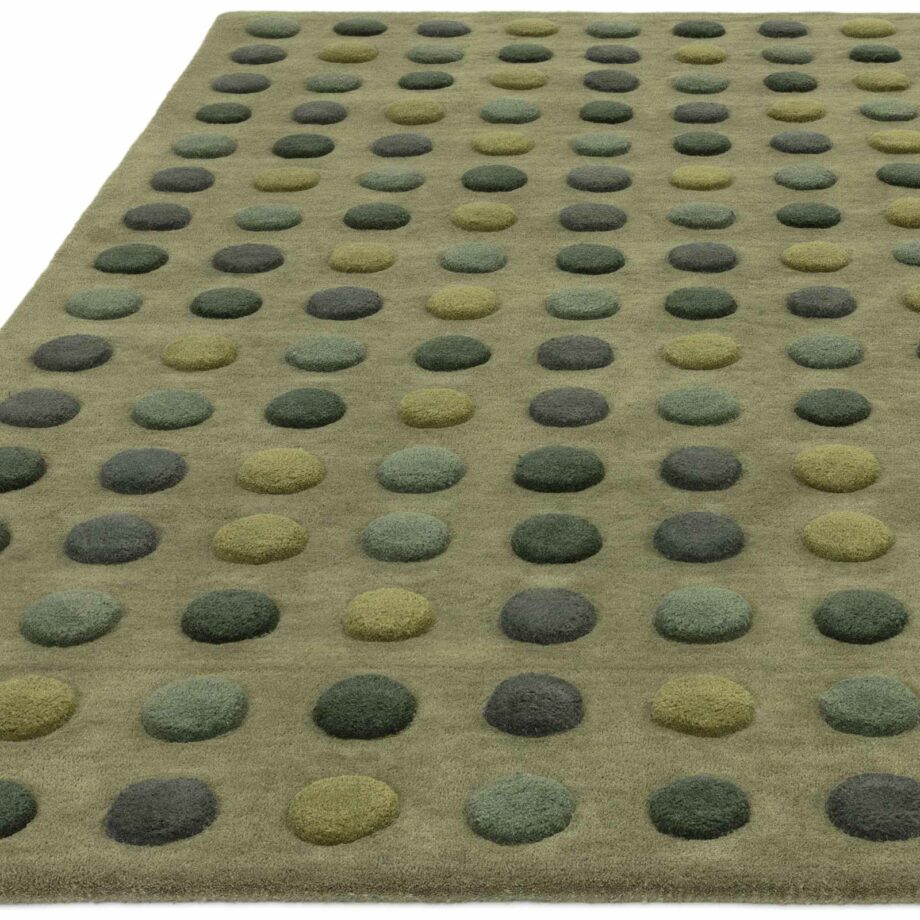 Asiatic tapete Dotty Green 1