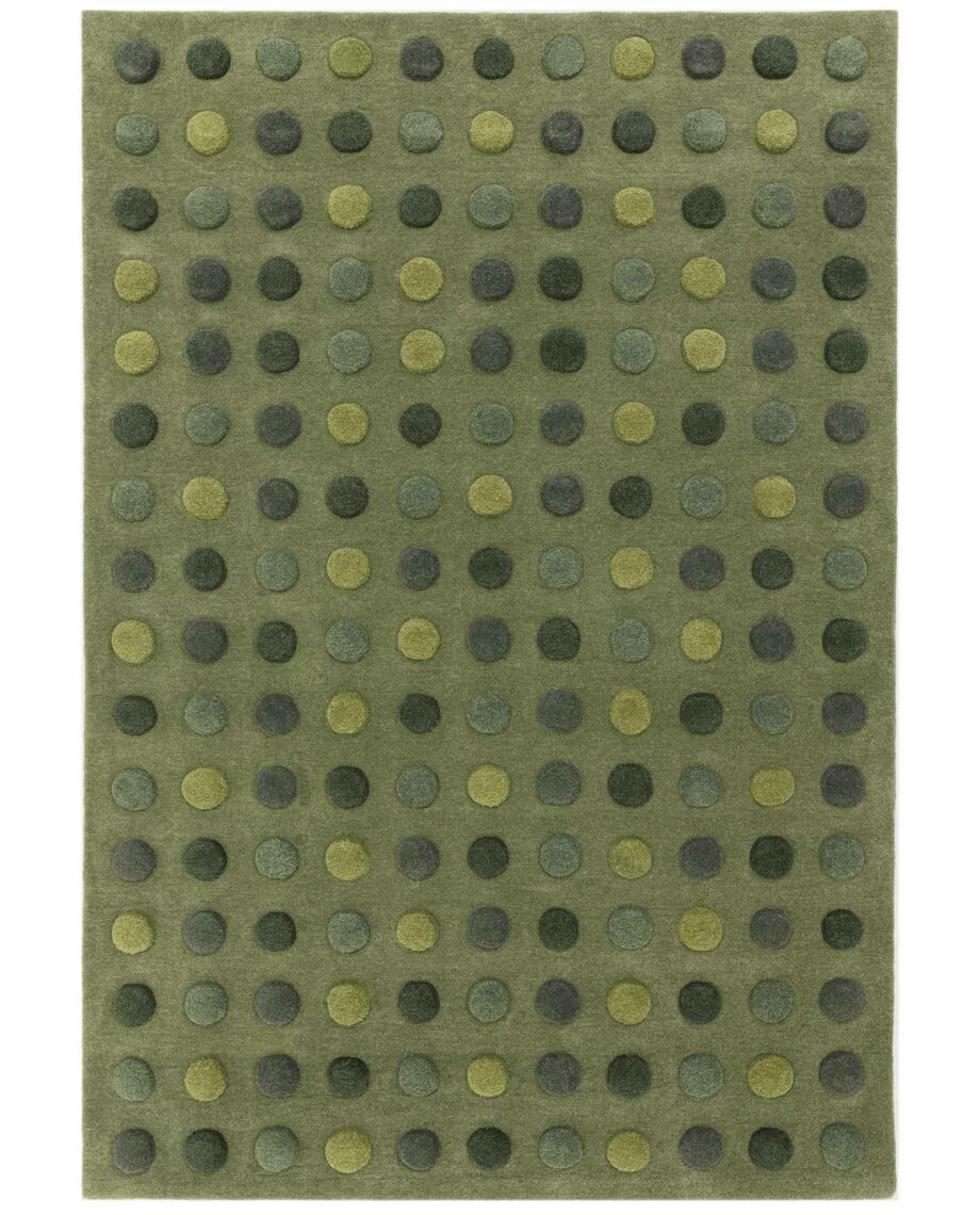 Asiatic tapete Dotty Green