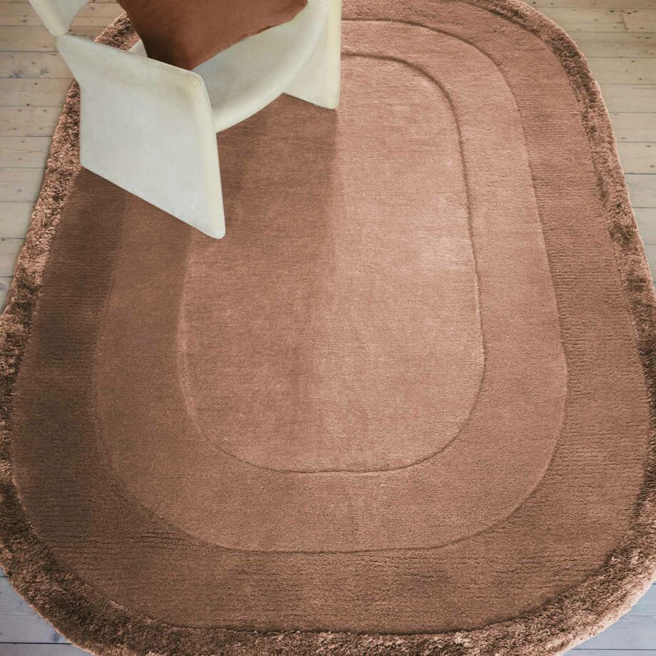 Asiatic tapete Halo Clay interior square