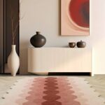 Asiatic tapete Hive Pink interior
