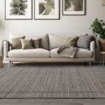 Asiatic tapete Larson Charcoal interior