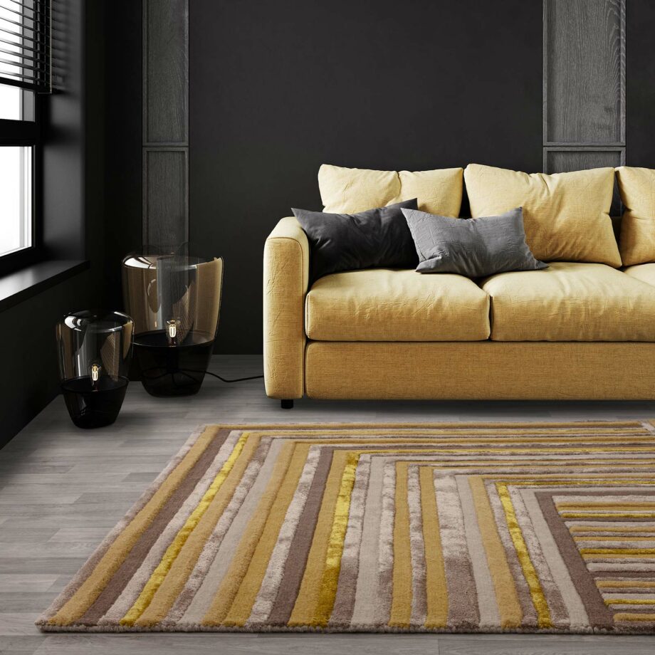Asiatic tapete Matrix 79 Network Gold interior square