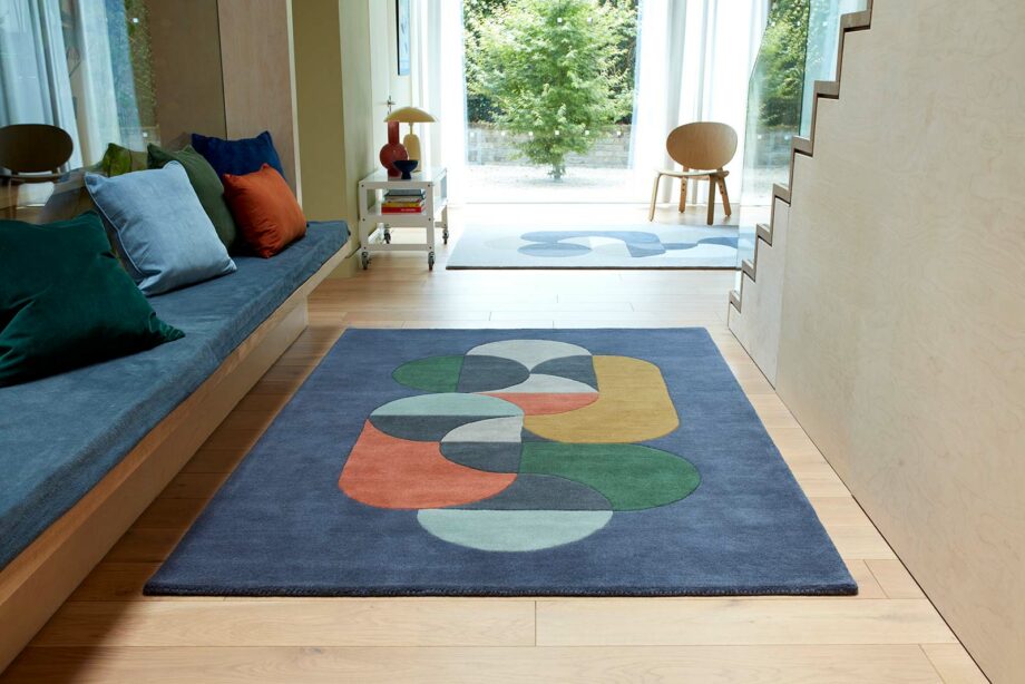 Asiatic tapete Matrix 91 Statement Navy interior 2