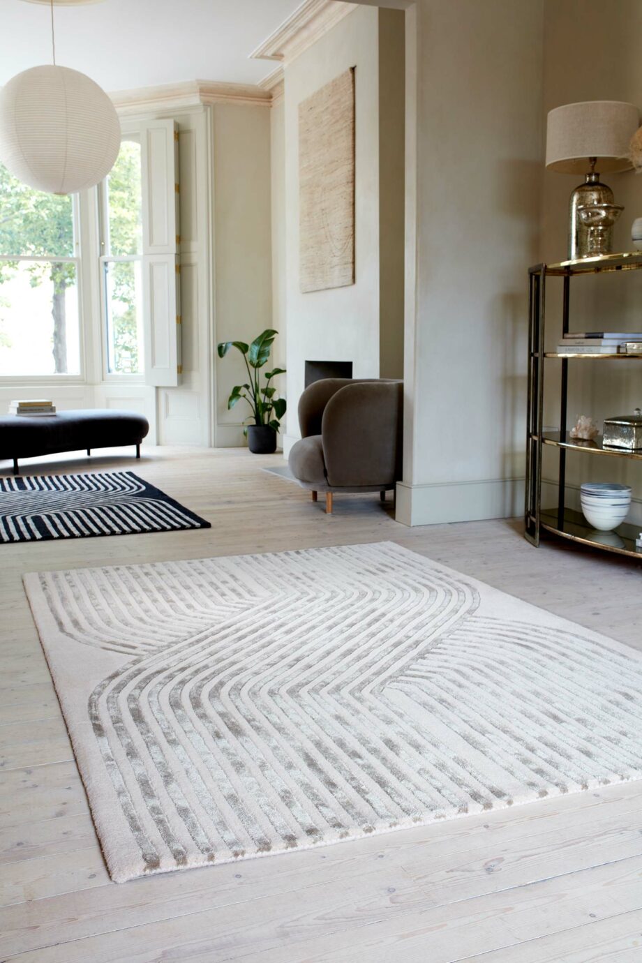 Asiatic tapete Matrix 99 Solstice Ivory interior