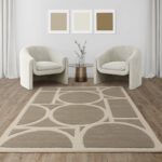 Asiatic tapete Metro Taupe interior square