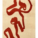 Louis De Poortere tapete Craft Ribbon 9847 Imperial Red