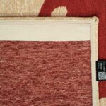 Louis De Poortere tapete Craft Ribbon 9847 Imperial Red back