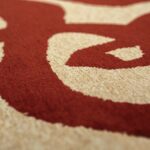Louis De Poortere tapete Craft Ribbon 9847 Imperial Red zoom 4