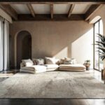 Louis De Poortere tapete Mad Men Sol 9735 Albatre Ambiance