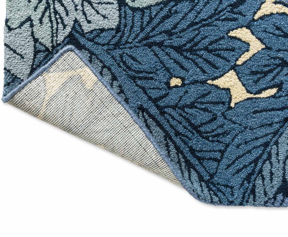 Morris Co Acanthus Indigo 427318 F outdoor