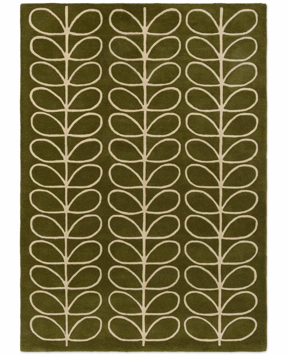 Orla Kiely Linear Stem Olive 060501 A