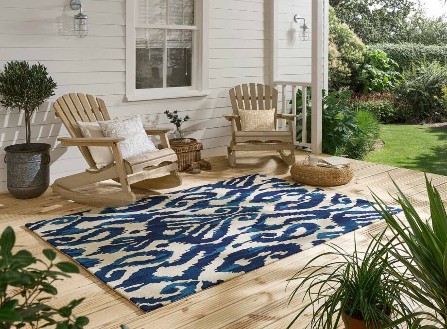 Sanderson Kasuri Indigo 446208 interior A outdoor