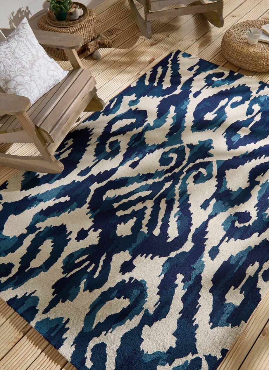 Sanderson Kasuri Indigo 446208 interior C outdoor