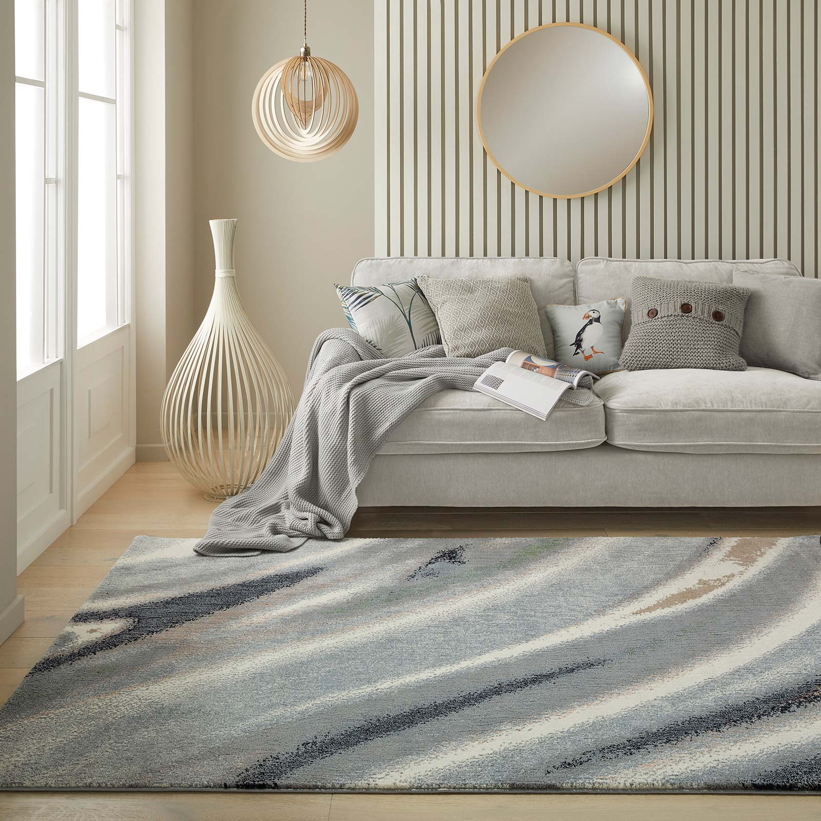 Concept Looms tapete Amara AMA106 IVORY GREY 220x160 0639059104249 5