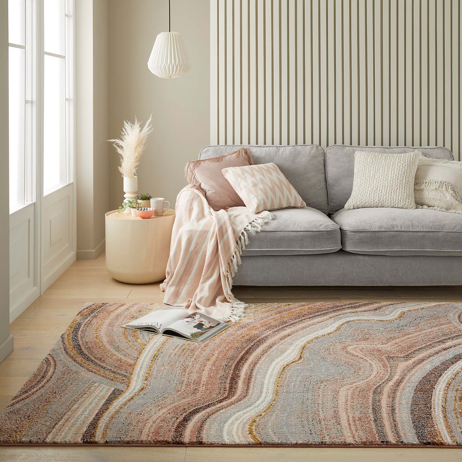 Concept Looms tapete Amara AMA108 BLUSH GREY 220x160 0639059104300 5