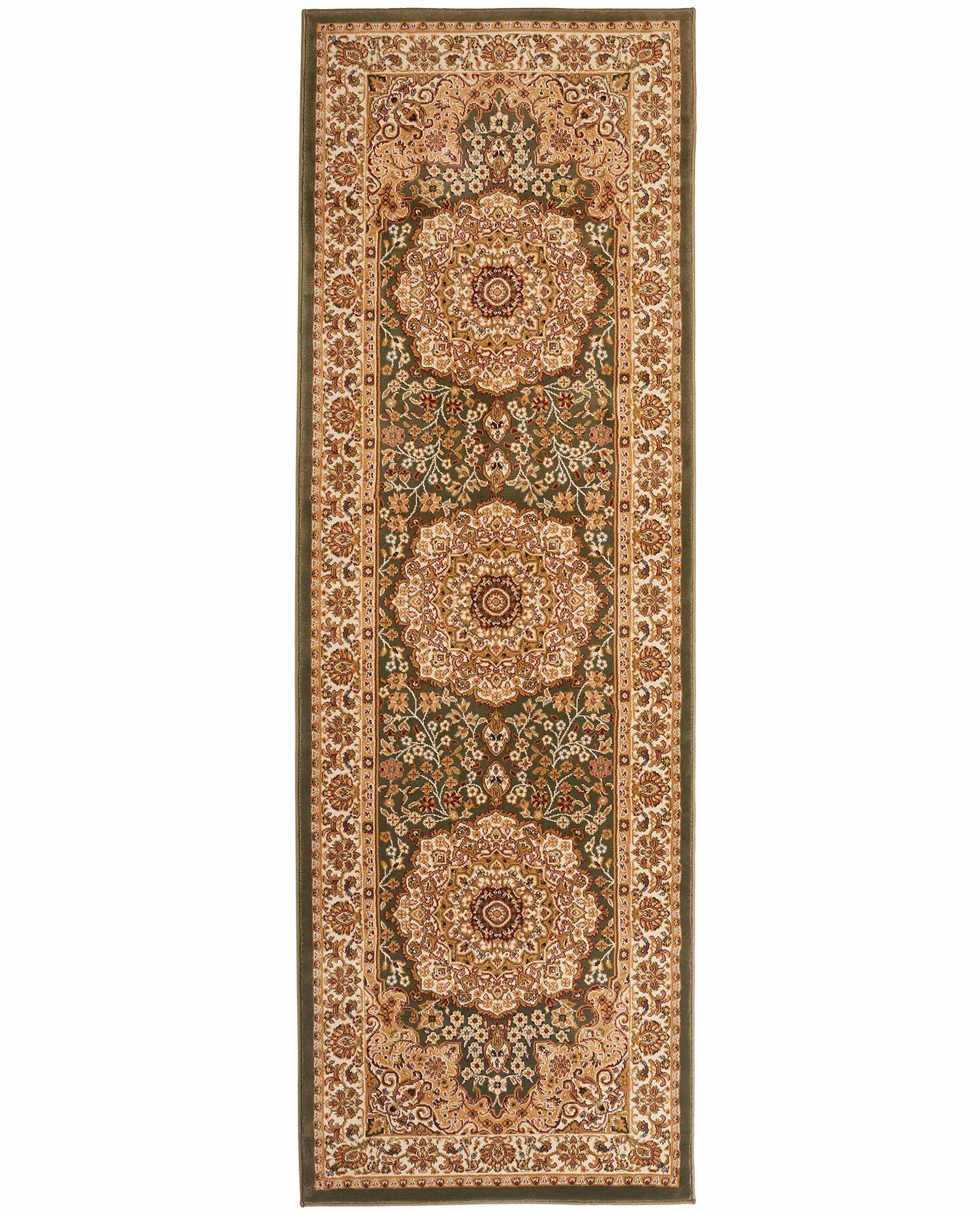 Concept Looms tapete Grand Heritage GH101 GREEN 240x80 1