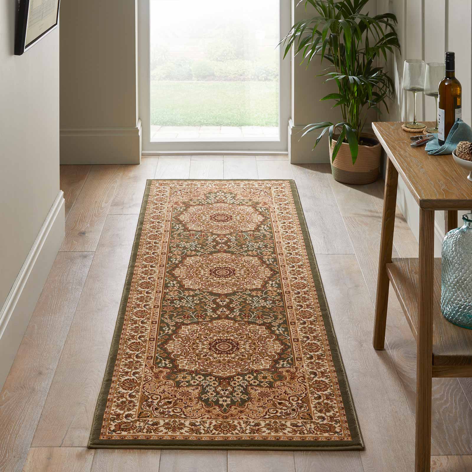 Concept Looms tapete Grand Heritage GH101 GREEN 240x80 2