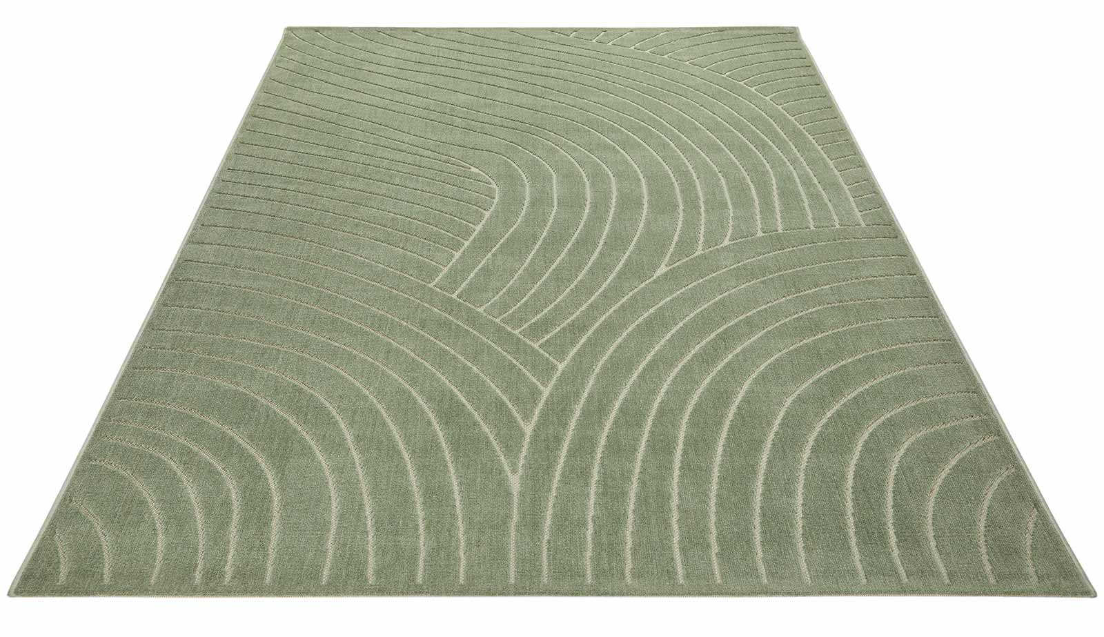Concept Looms tapete Maze MAZ105 GREEN 220X160 5430446528311 2