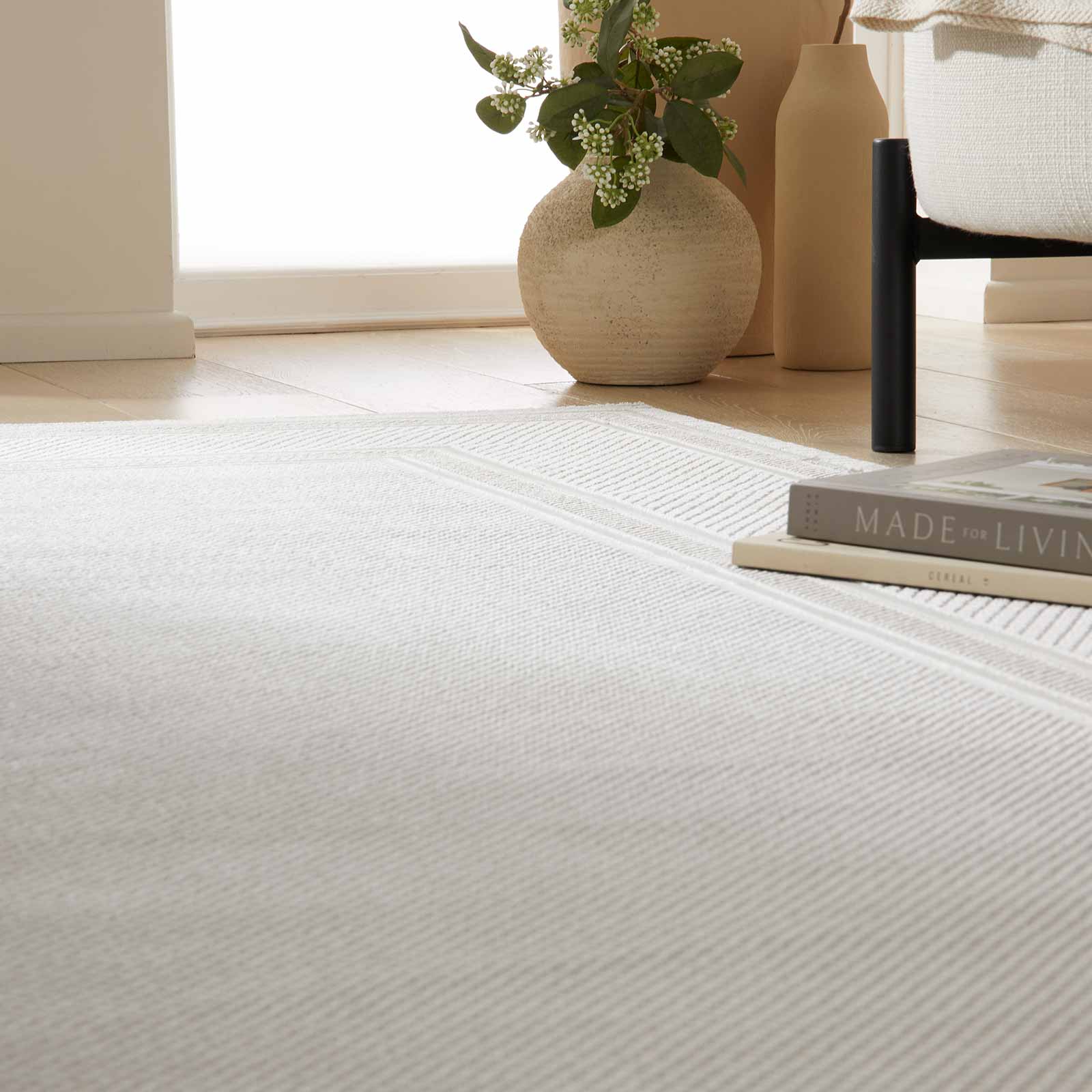 Concept Looms tapete Olivia OLI102 GREY BEIGE interior 1