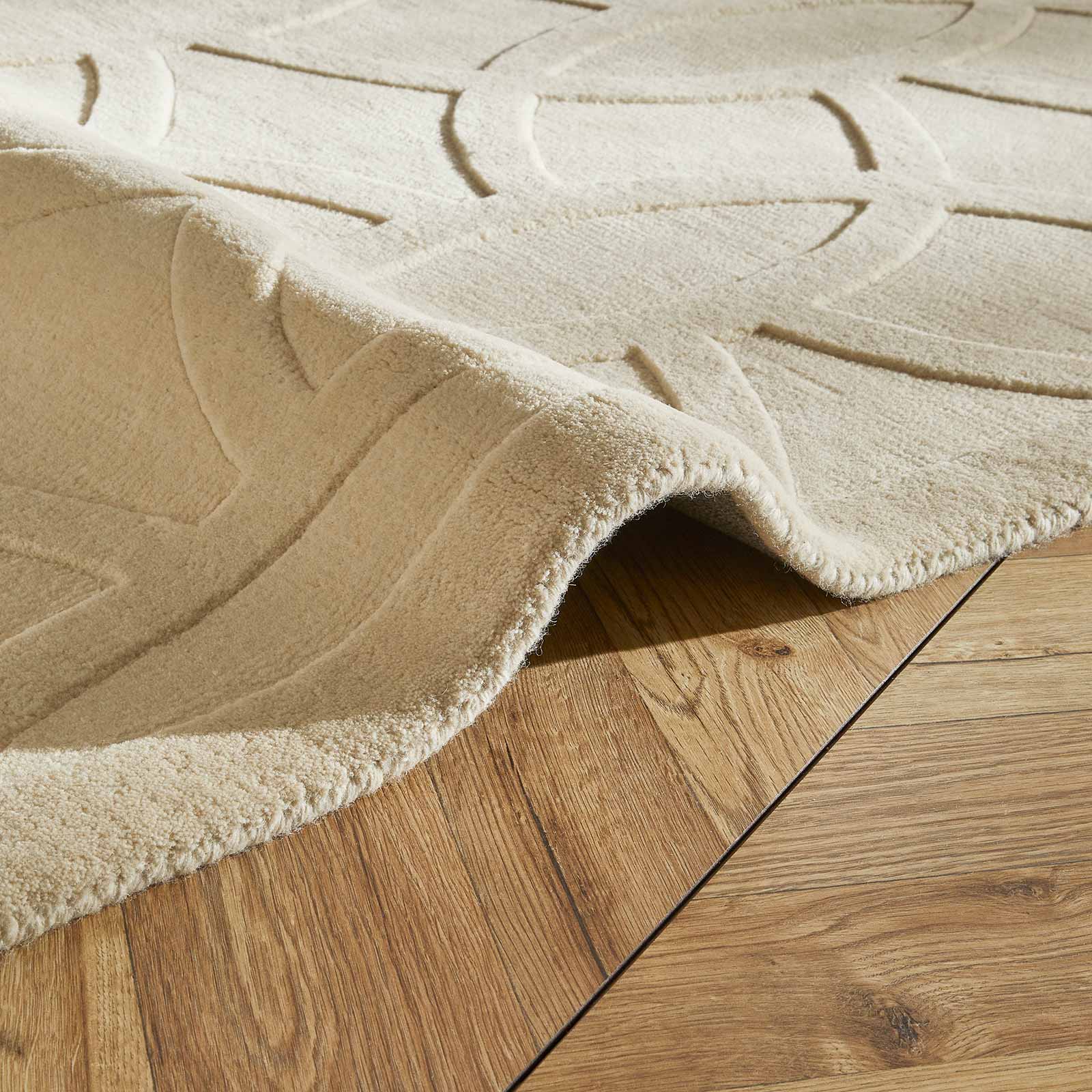 Concept Looms tapete Priory PR 101 CIRCLES IVORY roll