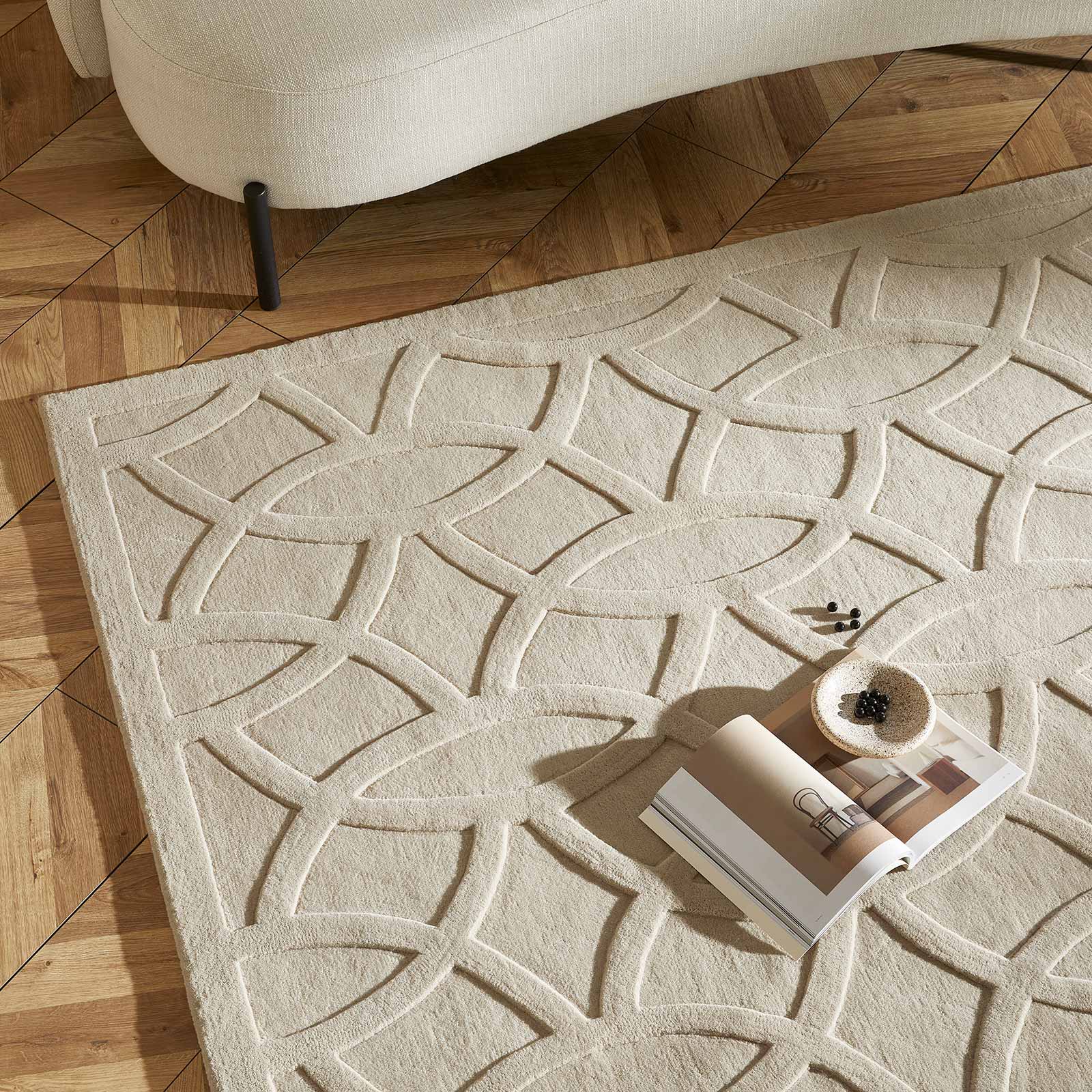 Concept Looms tapete Priory PR 101 CIRCLES TAUPE zoom
