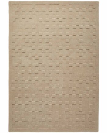 Concept Looms tapete Priory PR 102 SQUARES TAUPE frontal