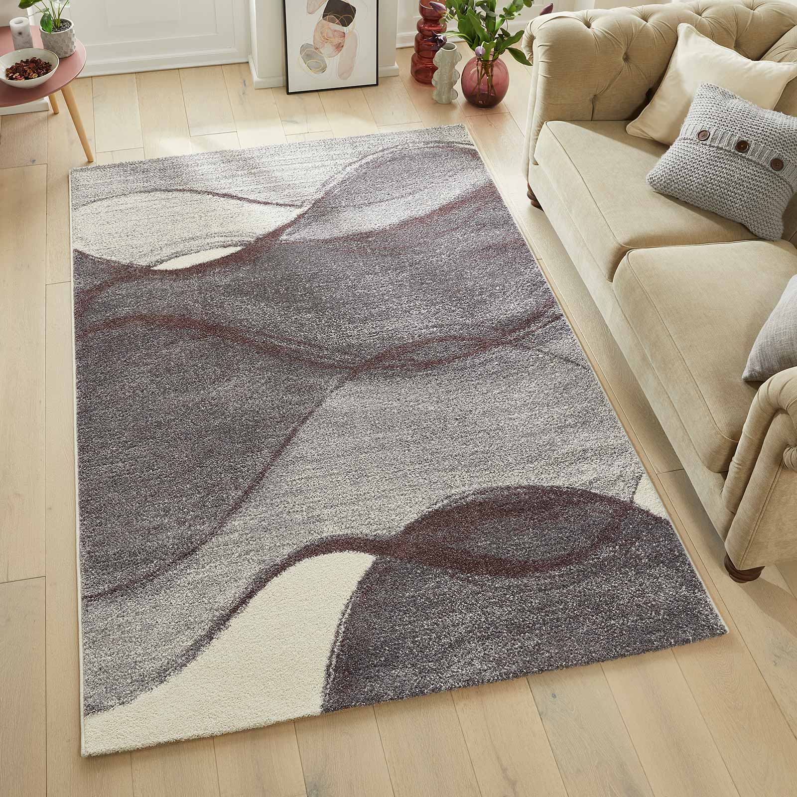 Concept Looms tapete Somerset SOM103 WHITE PLUM