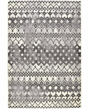 Concept Looms tapete Somerset SOM104 WHITE ANTHRACITE frontal