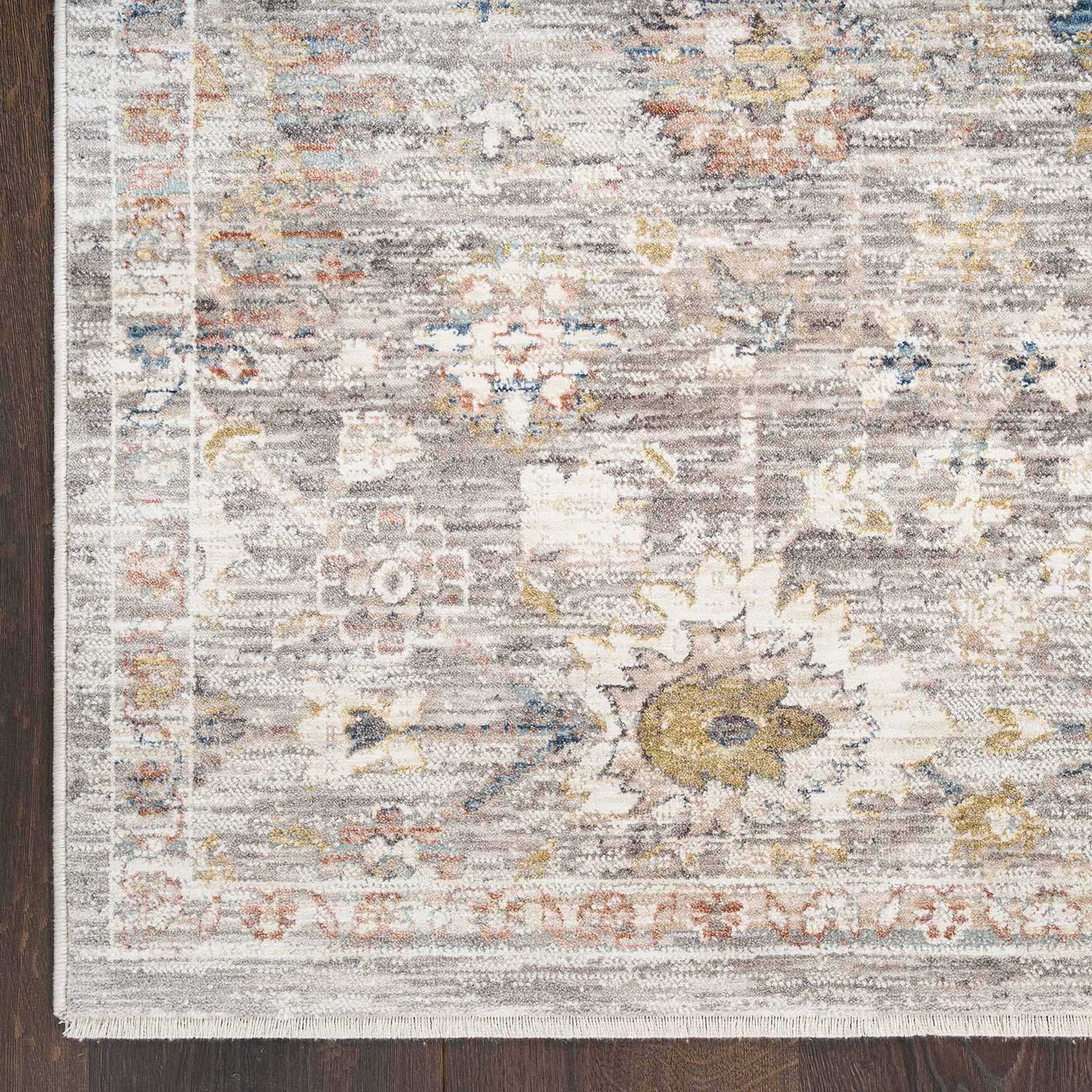 Nourison tapete Antique Fusion ANF05 GREY 5x8 841491157954 corner