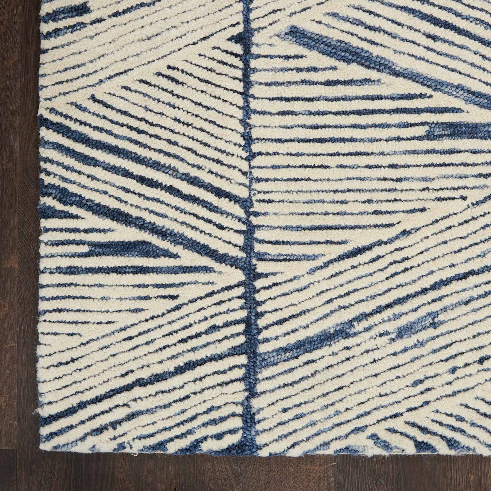 Nourison tapete Colorado CLR01 WHTBL WHITE BLUE 5x7 099446786258 CR