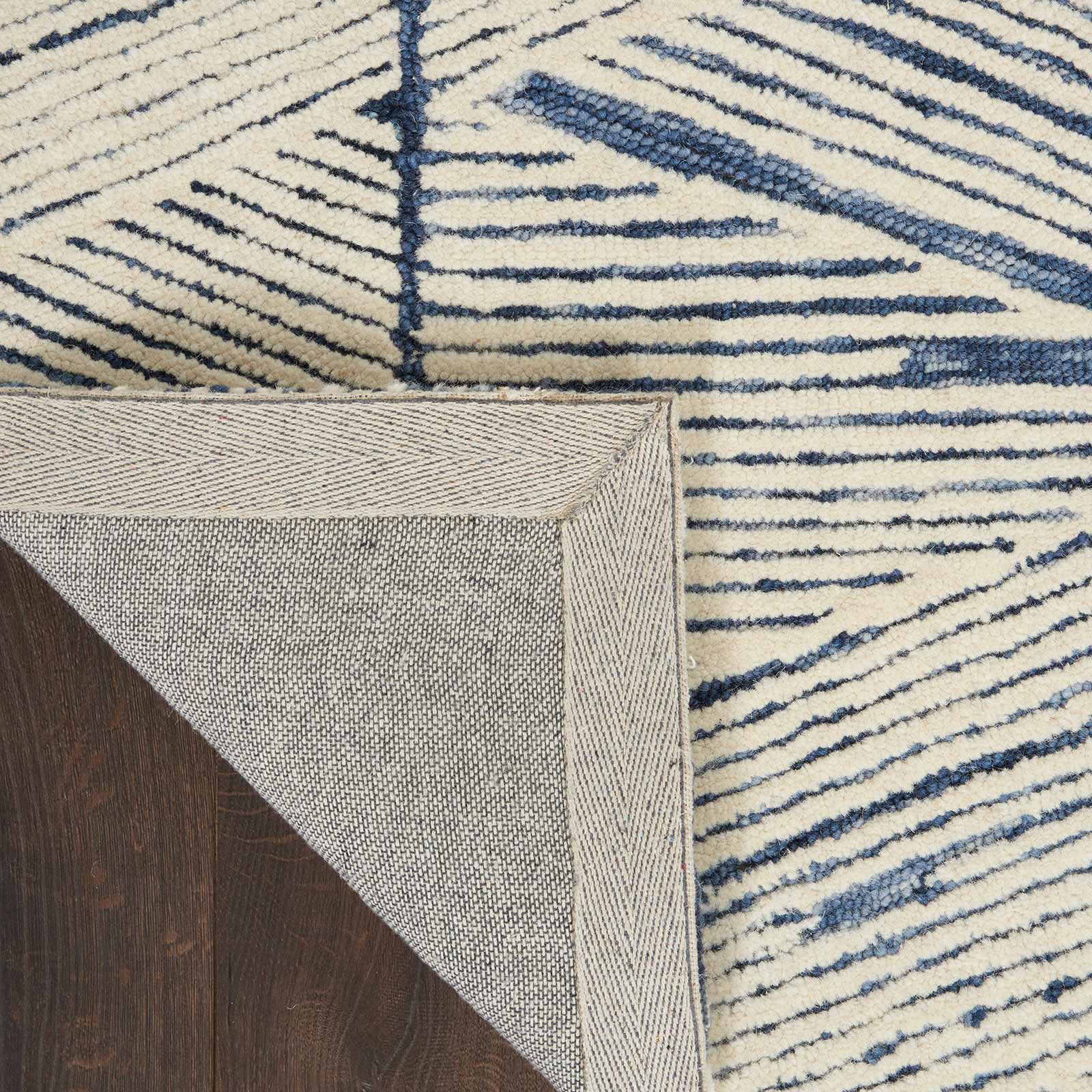 Nourison tapete Colorado CLR01 WHTBL WHITE BLUE 5x7 099446786258 CRB