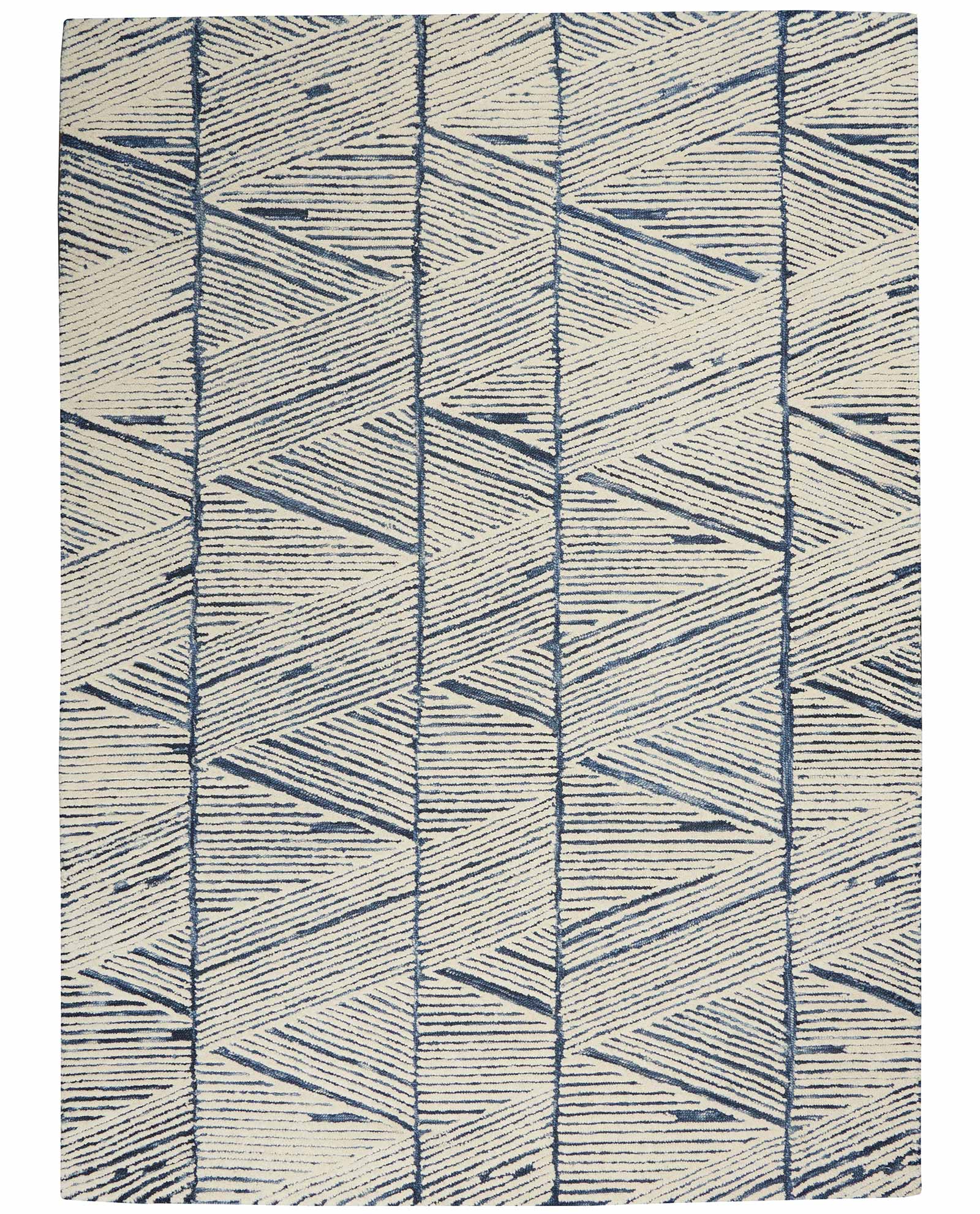 Nourison tapete Colorado CLR01 WHTBL WHITE BLUE 5x7 099446786258
