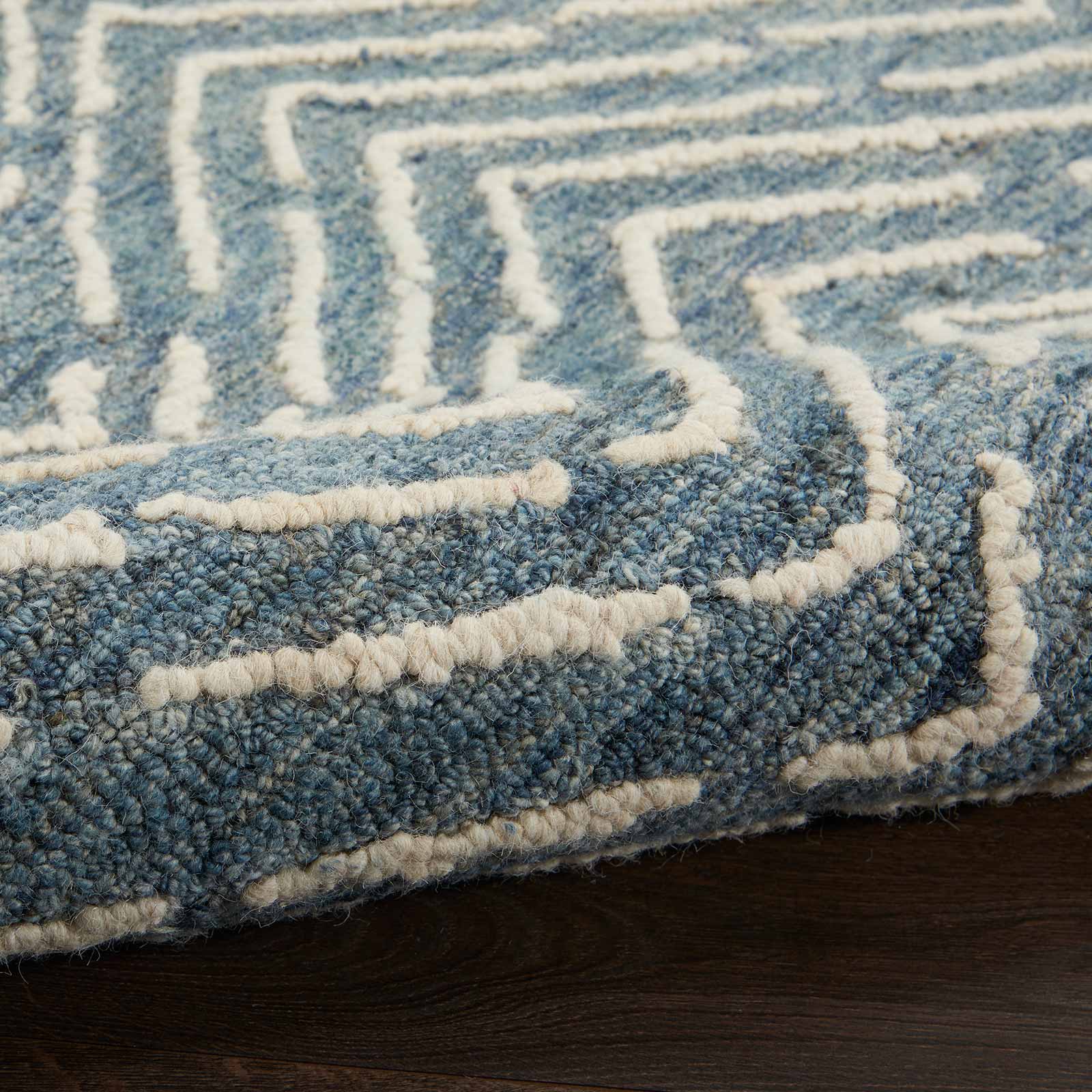Nourison tapete Colorado CLR02 INDIV INDIGO IVORY 5x7 099446786333 TX01