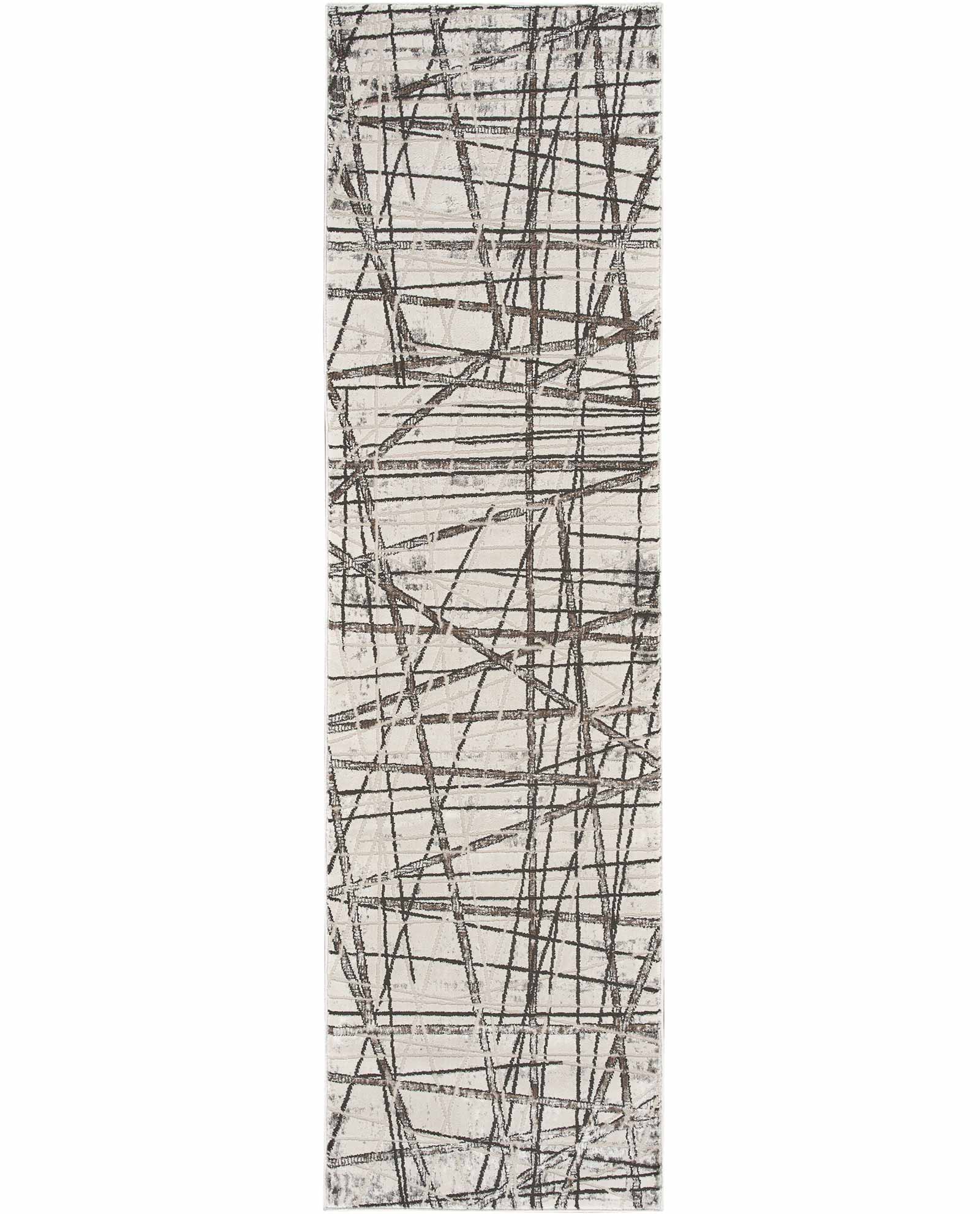 Nourison tapete Desire DSR03 GRSIL GREY SILVER 2x8 099446129116