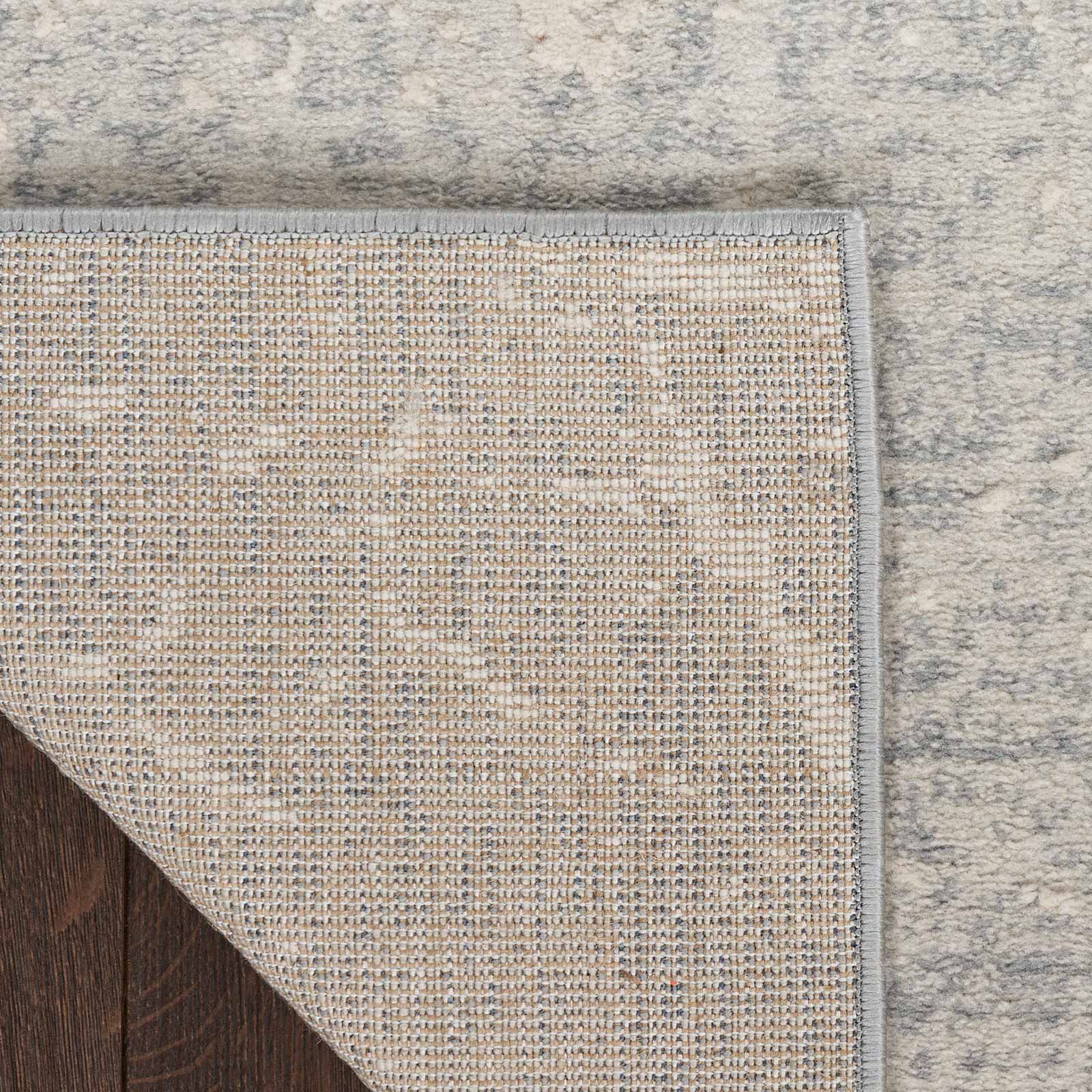 Nourison tapete Exhale EXL02 IVGRY IVORY GREY 5x7 099446954886 corner B