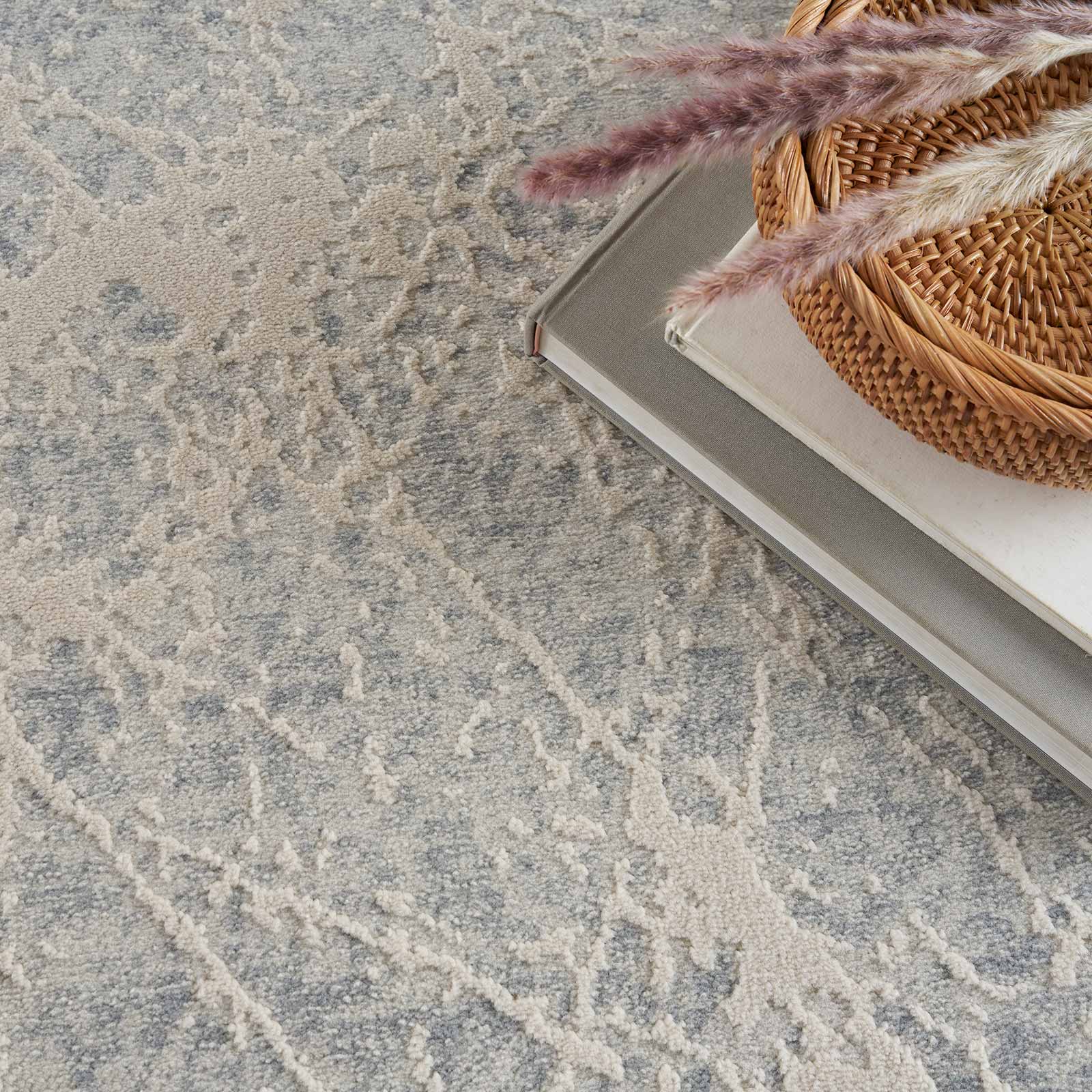 Nourison tapete Exhale EXL02 IVGRY IVORY GREY 5x7 099446954886 interior 2