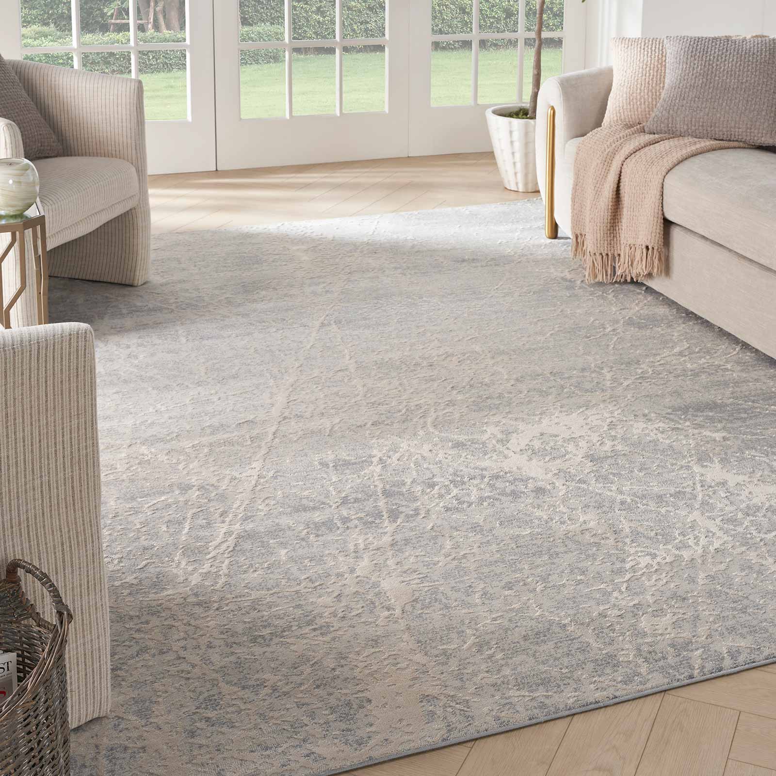 Nourison tapete Exhale EXL02 IVGRY IVORY GREY 8x10 099446955159 interior 1