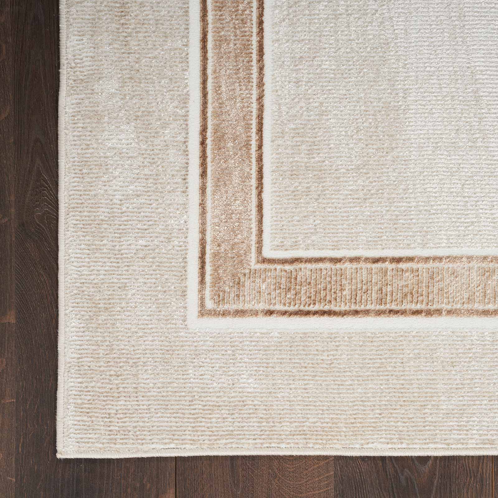 Nourison tapete Glitz GLZ08 IVCRM IVORY CREAM 5X7 099446134691 CR