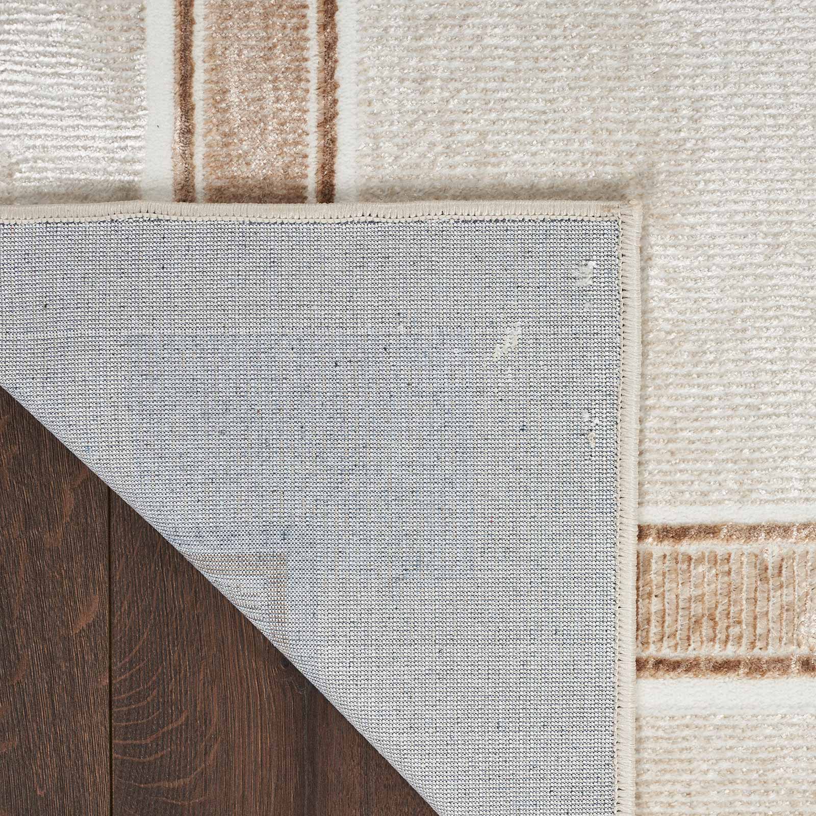 Nourison tapete Glitz GLZ08 IVCRM IVORY CREAM 5X7 099446134691 CRB