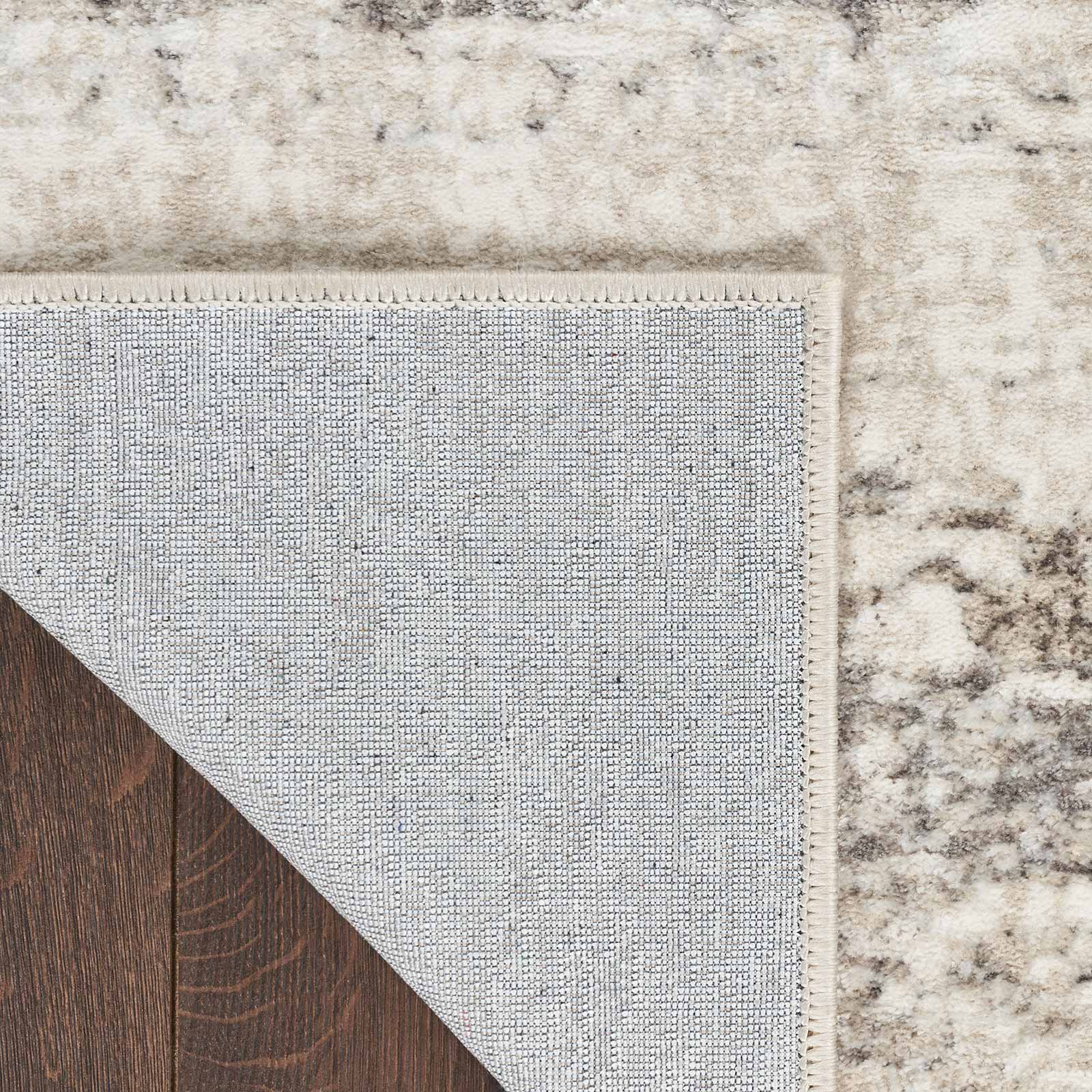 Nourison tapete Glitz GLZ10 CRMGY CREAM GREY 5x7 099446904058 CRB