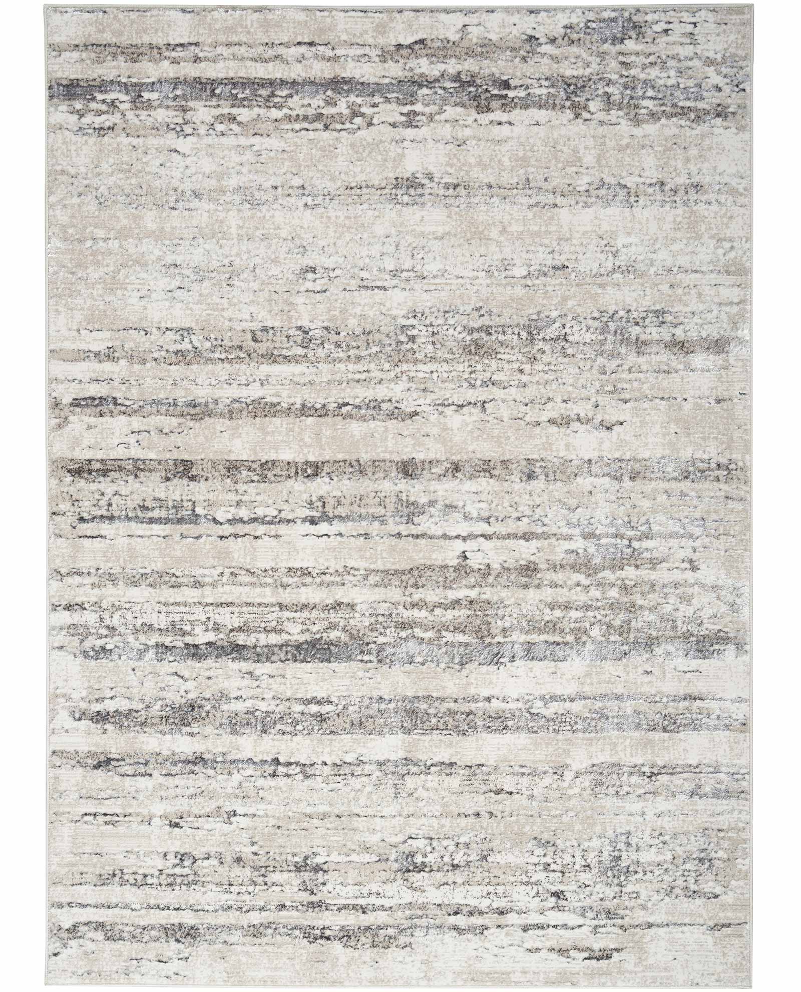 Nourison tapete Glitz GLZ10 CRMGY CREAM GREY 5x7 099446904058